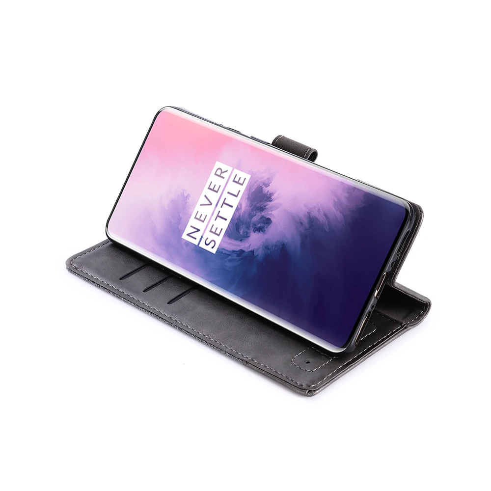 Чехол MUXMA для Oneplus 7 7Pro, Холщовый откидной кожаный чехол для Oneplus 5 5T 6 T, Магнитный чехол-кошелек, сумка для телефона с отделениями для карт