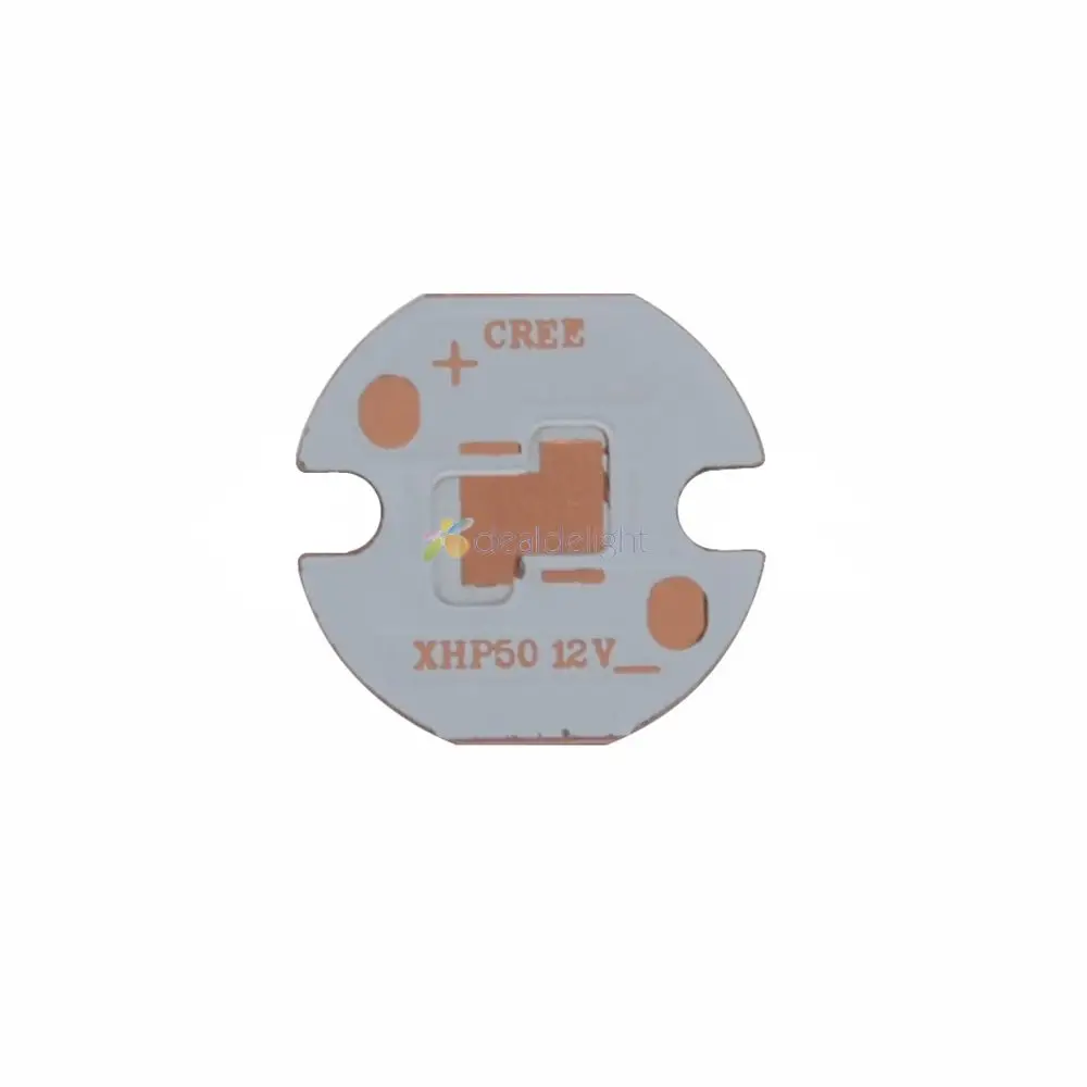 Медная печатная плата 16 мм 20 Cree XPG XPG2 XPE XPE2 XML XML2 XHP50 XHP70 MKR светодиодная x 1 6 медная
