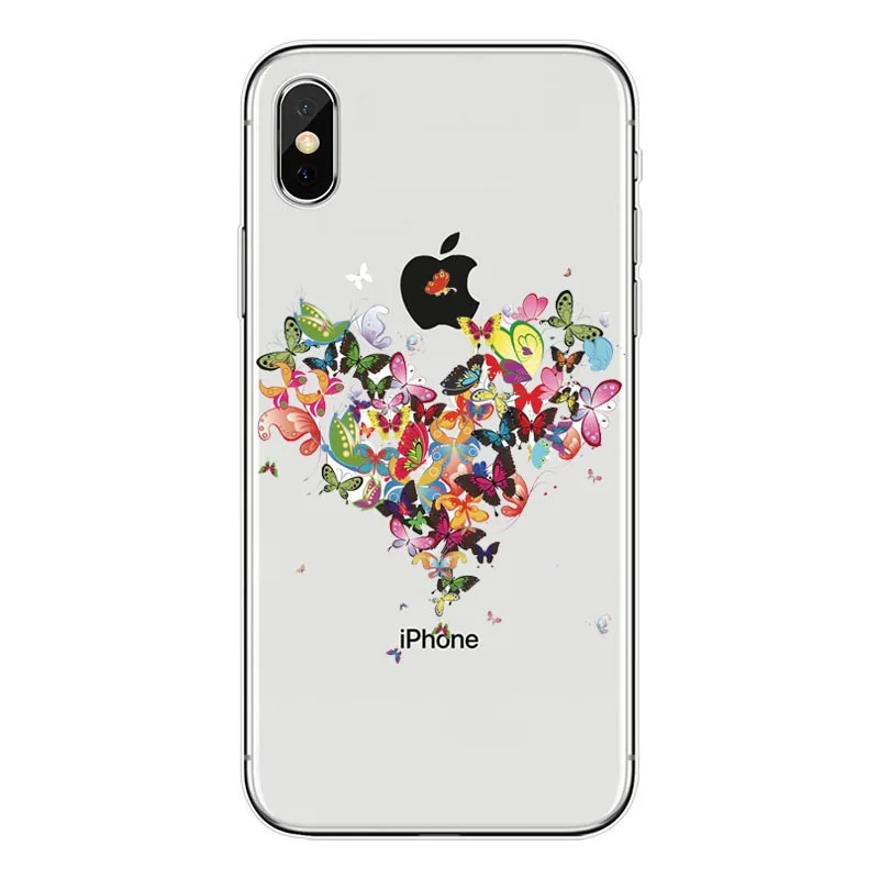 Силиконовый чехол для iPhone X 8 7 6 6S Plus 5S 5C SE XS Max 11Pro MAX 11 | Мобильные телефоны и