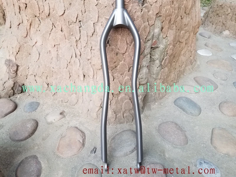 2017 Новый дизайн! Титановая вилка для горного велосипеда титановая Передняя 29er |