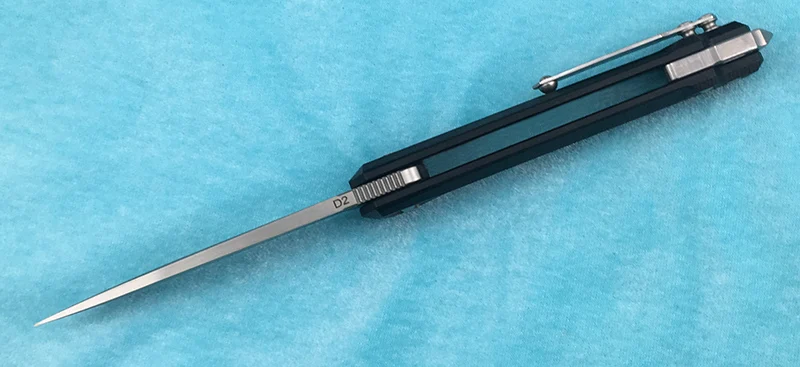 LEMIFSHE JK3311 G10 Флиппер складной нож D2 стальное лезвие + стальная ручка Открытый
