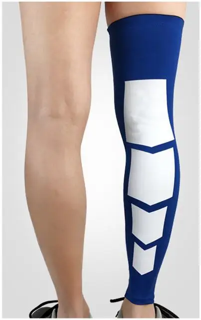 HX004 Blue Спортивные защитные гетры из дышащей лайкры, новинка, компрессионные наколенники для велоспорта, бега, баскетбола, гетры - Цвет: HX004 Blue