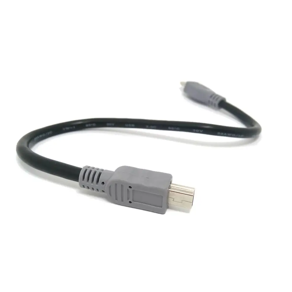20 см Micro USB 2 0 Mini to the public data line копия линии зарядки OTG контактный кабель соединитель