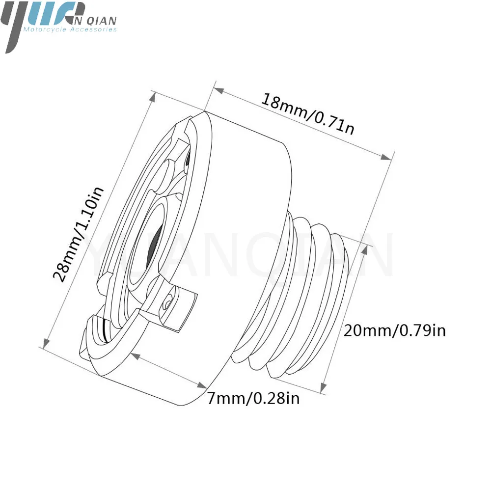 M20*2.5 Motorcycle CNC Aluminum oil cap Reservoir Cup caps Engine Oil Filter Cover Cap for kawasaki ER-6N ER-6F ER6N 2009-2016 | Автомобили