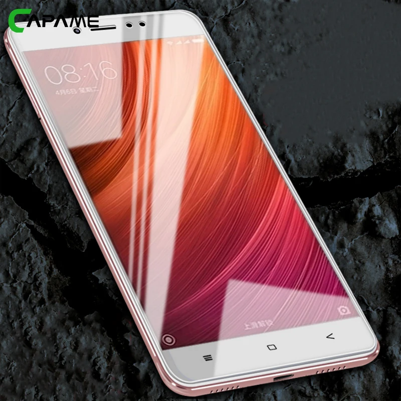 Полное покрытие из закаленного стекла для Xiaomi Redmi Note 5 Pro 5A Защитная пленка экрана