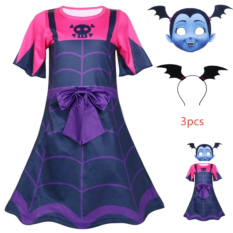 Коллекция 2019 года костюм для девочек платье Хэллоуина детское Эксклюзивное