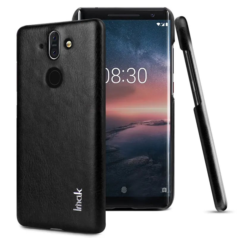IMAK for Nokia 8 Sirocco Case Cover PU Leather + PC Luxury Phone 5.5&quotfor Funda Protective Shield Shockproof |