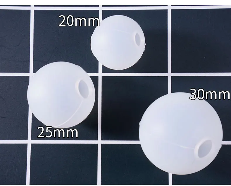 

1pc Transparent 20mm 25mm 30mm Silicone Mold 3D Round Ball Jewelry Making Tool Moulds UV Resin Epoxy Resin Jewelry Storage BOX