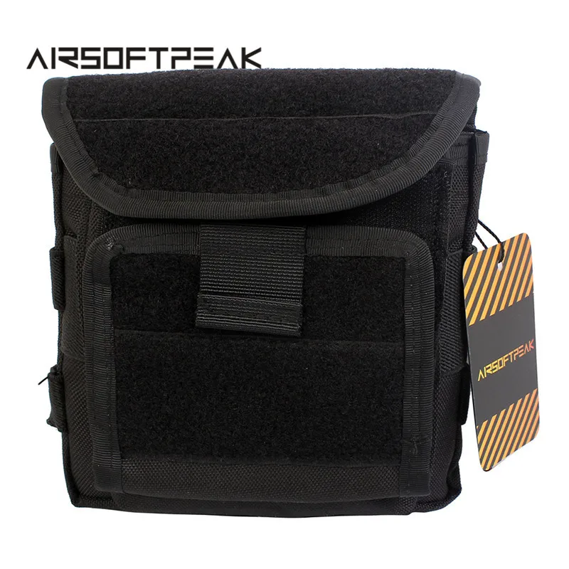 AIRSOFTPEAK 1000D Нейлон Молле Тактическая сумка Военная тактическая сумка фонарика для жилетов путешествие спортивный пакет талии