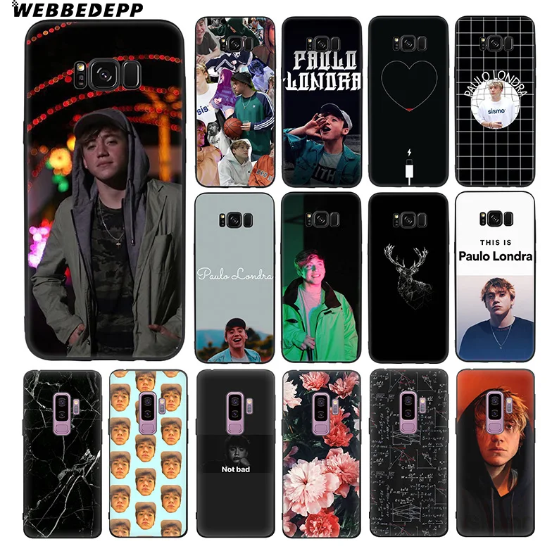 WEBBEDEPP Paulo Londra Soft TPU Silicone Case for Samsung Galaxy S10 S10e S9 S8 Plus S7 S6 Edge &amp J6 |