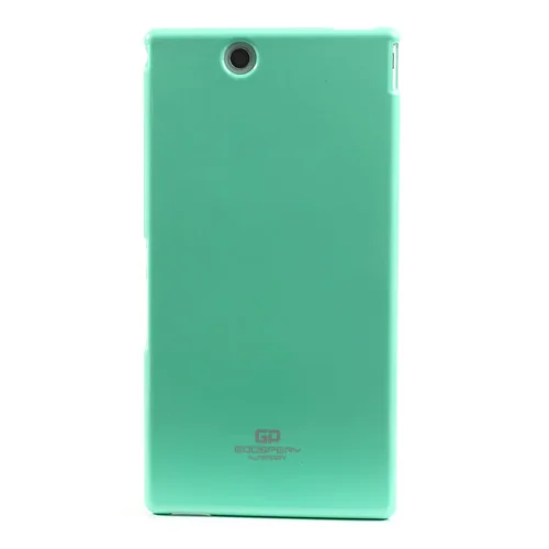 Чехол Goospery для sony Xperia Z Ultra C6806 XL39h с блестящей пудрой, мягкий гелевый Чехол из ТПУ для sony XL39h C6802 C6833 - Цвет: Cyan