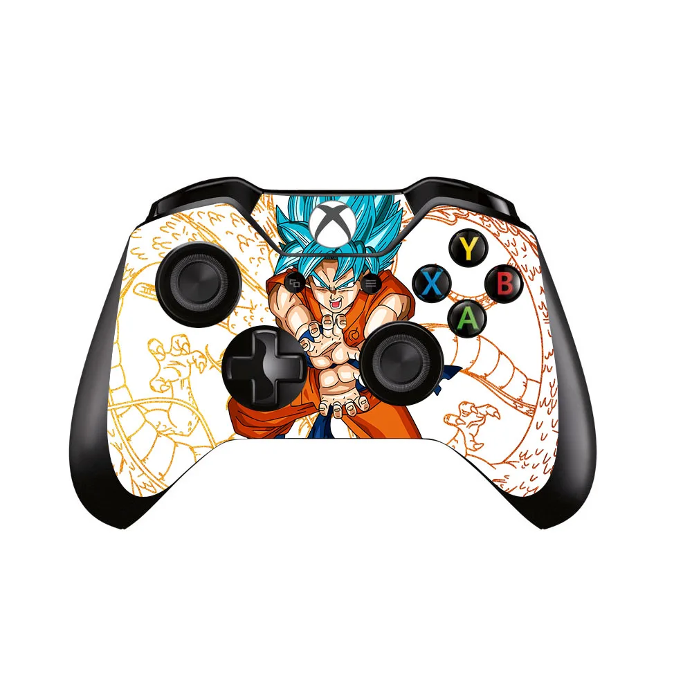 Виниловая кожа Наклейка Обложка для microsoft Xbox One/One S/One X контроллер-Dragon Ball