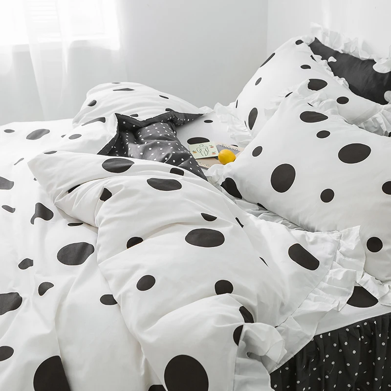 Комплект постельного белья принцессы роскошный комплект из 4 предметов с