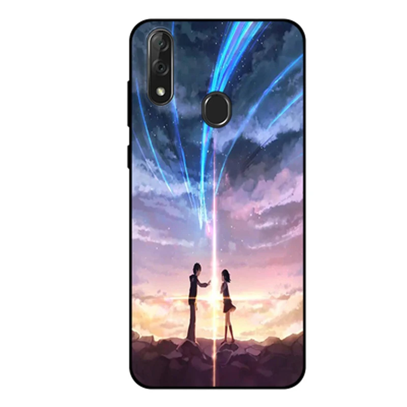 Красивая мягкая задняя крышка со звездным рисунком для zte Blade V10, мягкий силиконовый чехол из ТПУ для zte Blade V 10, Coque BladeV10