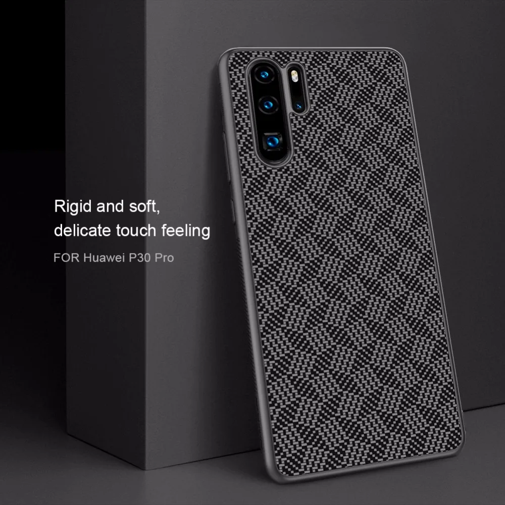 Чехол для huawei P30 Pro, чехол для huawei P30 Lite, чехол NILLKIN из арамидного волокна, чехол-накладка, прочный тонкий светильник