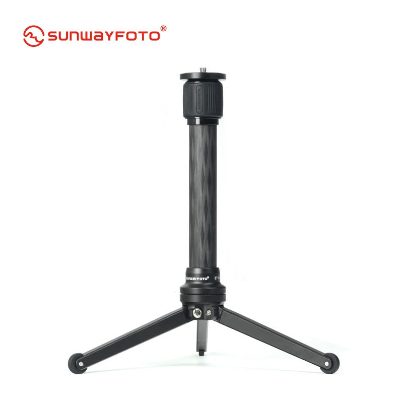 SUNWAYFOTO Tripod Extension Tube ET-01 20mm Carbon Fiber Material for Portable Table with 1/4 -3/8 Conversion Screw | Электроника