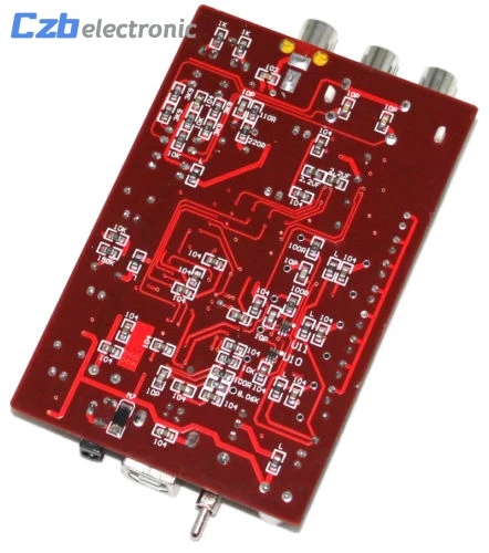 Новый оригинальный XMOS + PCM5102 TDA1308 USB Плата декодера стандарта DAC 384 кГц/32bit R179 Прямая