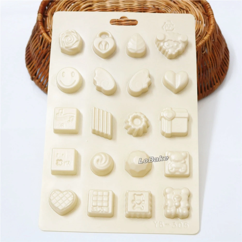 (5 шт./лот) дешевые сердце замок шар куб много дизайнов PP пластиковые шоколадные