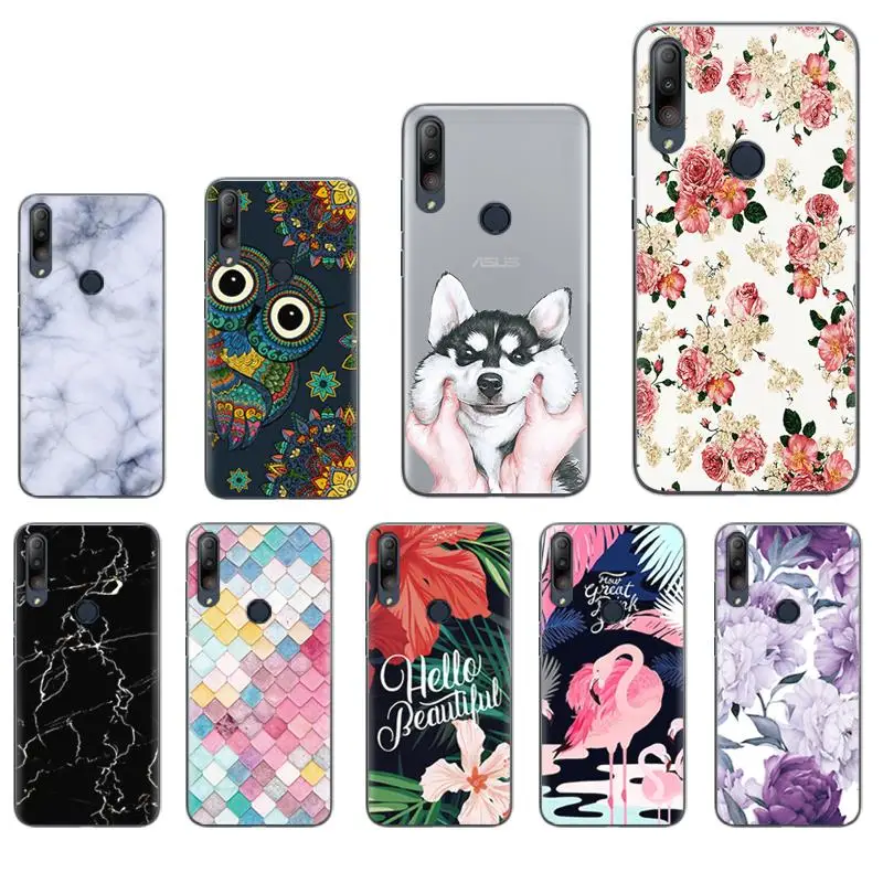 TPU силиконовый чехол для Asus Zenfone Max Shot (ZB634KL) 6 26 дюймовый милый дизайн мягкий