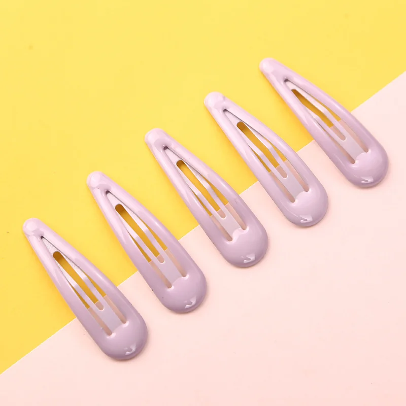 light purple 10 шт./лот, модные новые корейские заколки для детей и взрослых, милые заколки для волос, заколки для волос, аксессуары для волос для девочек и женщин, яркие разноцветные 10 цветов - Цвет: light purple