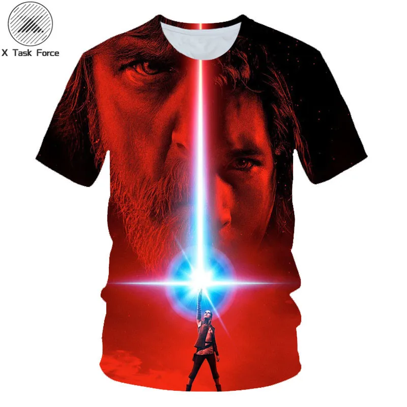 Футболка с 3D принтом из фильма Звездные войны Дарт вадеранакин Скайуокер пуловер