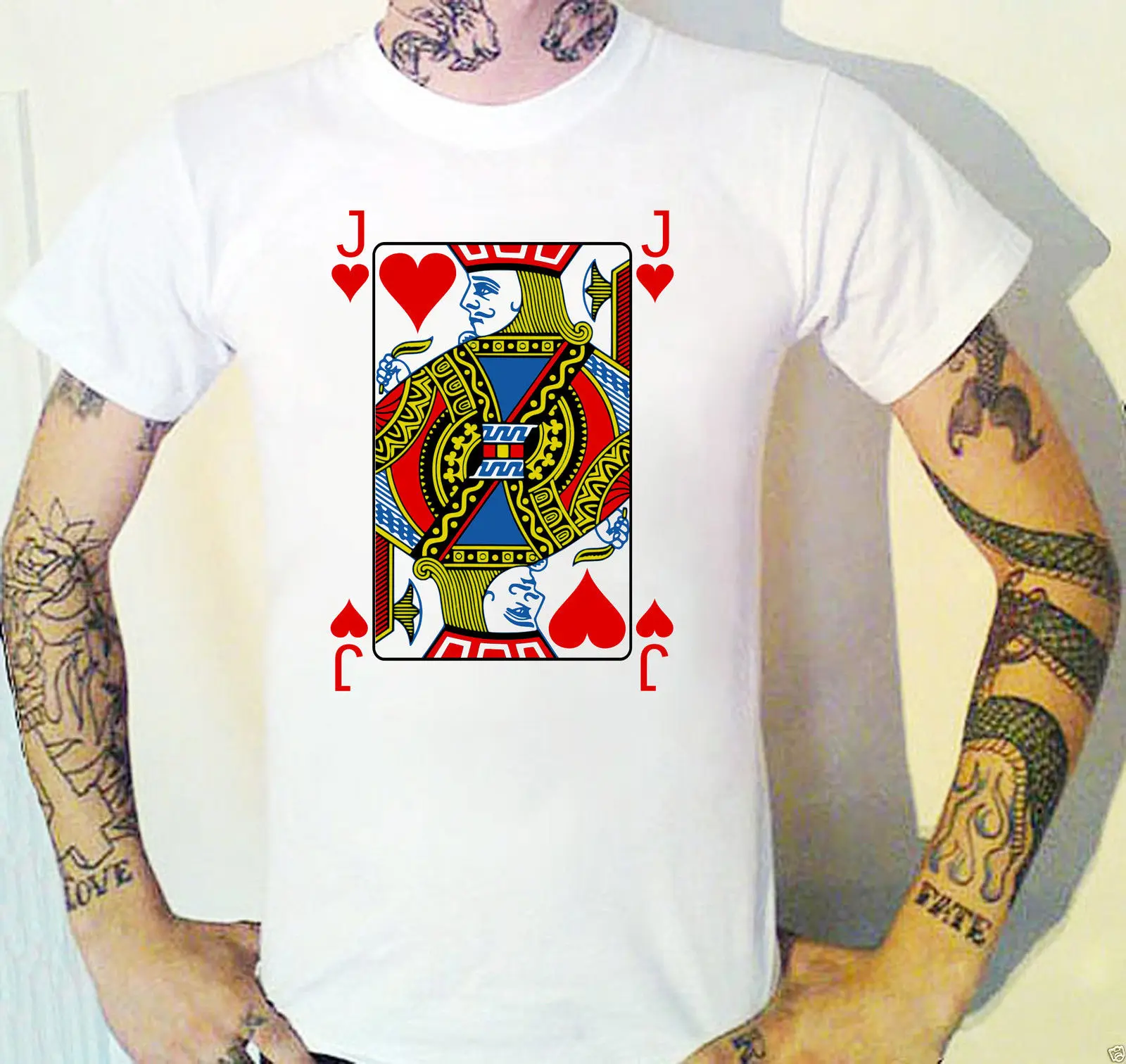 

Мужская брендовая одежда 2019, повседневная мужская футболка, фото. Игровые карты, казино, покер, блэкджек, Alice Knave, футболки