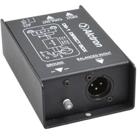 alctron db 1 di direct box new arrive passive stereo di direct box 1 channel professional di boxes