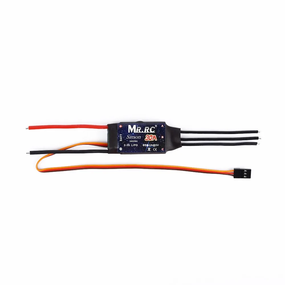Бесщеточный электронный регулятор скорости MR.RC Simonk 30A ESC для квадрокоптера Flame Wheel
