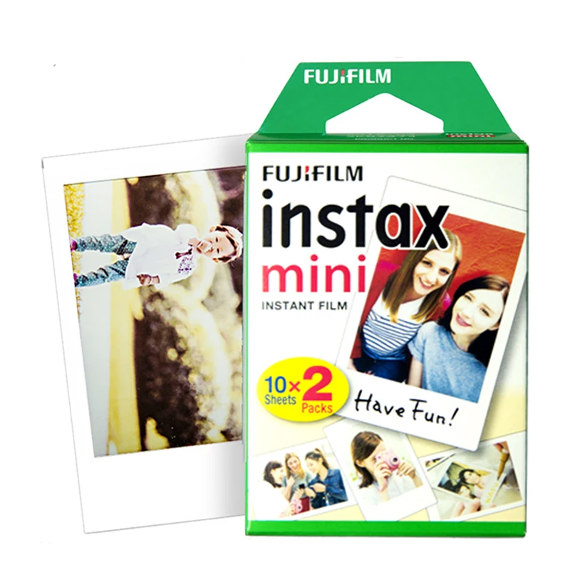 Оригинал Fuji Fujifilm Instax Мини пленка 60 листов фотобумага для мини камеры Polaroid 7 s 8 90 25 55
