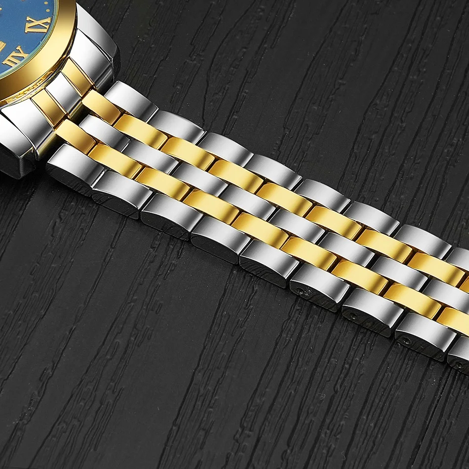 

TEVISE Men Watches Automatic Watch Men Moon Phase Luminous Date Week Mechanical Watches Waterproof Man Mechanical Wrist Watch
