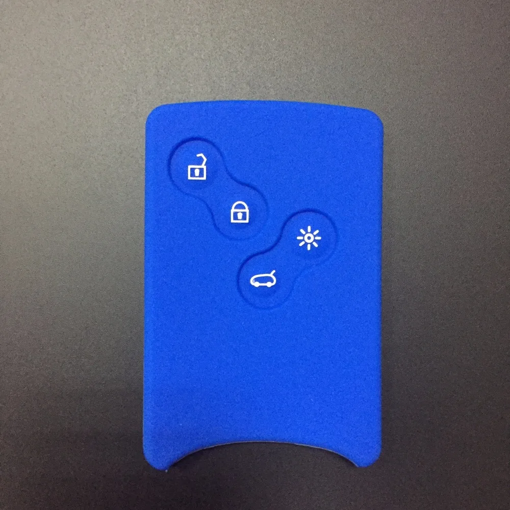 GPFORTYSIX силиконовый чехол для автомобильного ключа бумажник Renault Clio Scenic Megane Duster