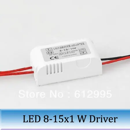 10 шт. 220 в 8 15*1 Вт Внешний привод высокого напряжения 9 w10w11w12w13w14w светодиодный