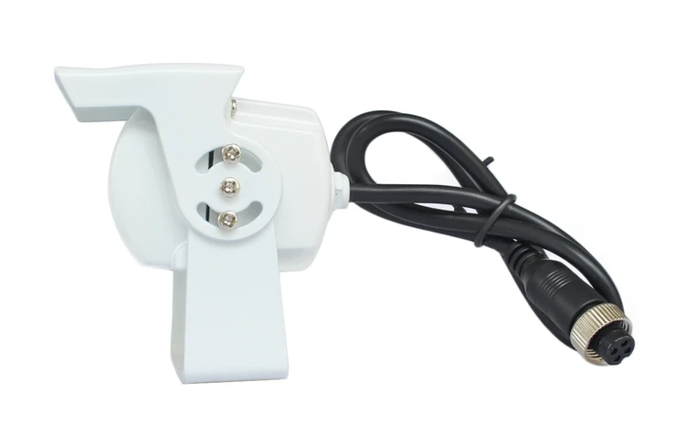 SMALUCK DC 12 V-24 V 4," на тонкопленочных транзисторах на тонкоплёночных транзисторах ЖК-дисплей автомобильный монитор Дисплей+ 4 Pin ИК Ночное Видение заднего вида Камера для автобуса грузовика для автофургонов, б/у