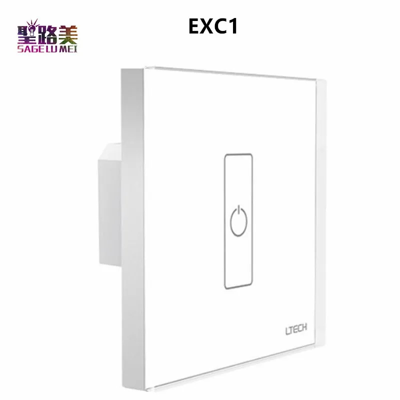 LTECH 110 V 220 AC EXC1 EXC2 EXC3 EXC4 настенное крепление DMX 2 4 GHZ RF затемнение панель 1 3 зоны для