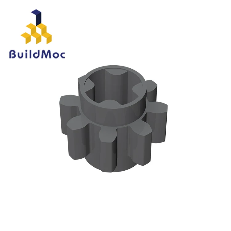 BuildMOC 3647 8 зубчатого колеса наружный диаметр 10 0 строительные блоки Запчасти DIY