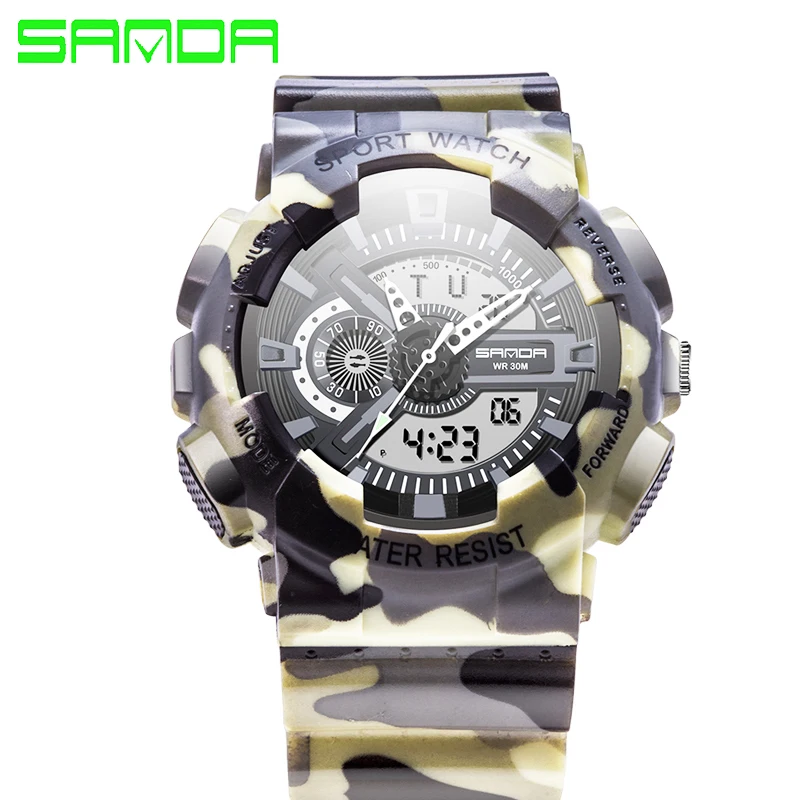 2019 мужские спортивные часы Reloj противоударные электронные цифровые наручные Relogio