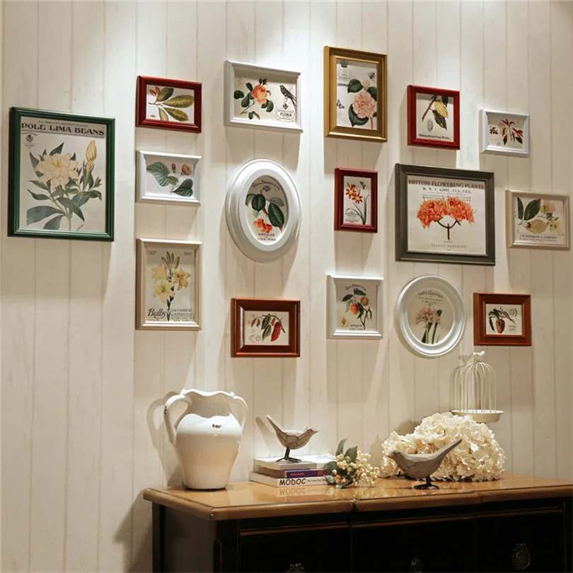Фоторамка винтажная фоторамка Quadros Decorativos Европейский Стиль для стен Marcos Para Fotos