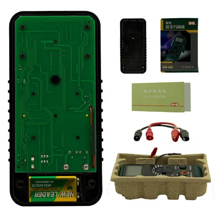 MASTECH MY6013A Конденсатор Тестер Tecrep Портативный 3 1/2 Цифровой Измеритель Емкости