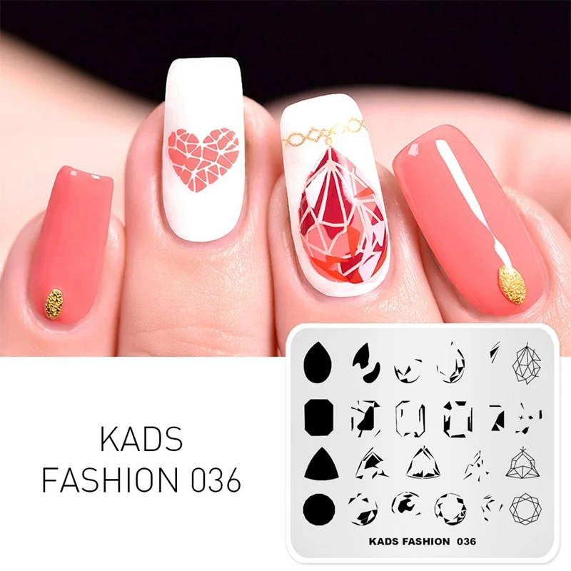 Fashion 036 AriesLibra шаблон для стемпинга для нейл-арта штамповочные пластины с леопардовым узором для ногтей штамповочные пластины для лака для маникюра трафарет для ногтей - Цвет: Fashion 036