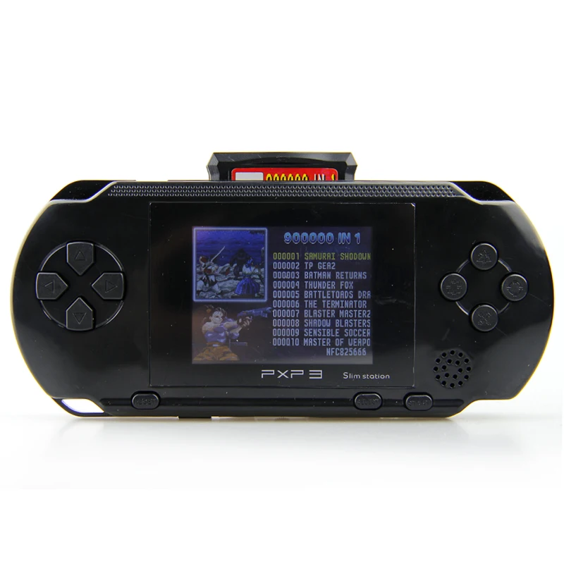 JRGK портативная игровая консоль для детей видеоигр с 2 ручными игровыми картами PXP3