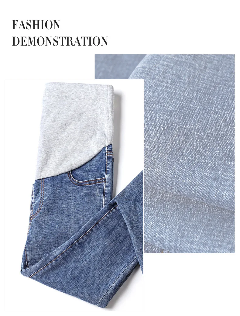 Стрейчевые брюки; джинсы для беременных женщин; одежда высокого качества; обтягивающие Стрейчевые джинсы; брюки для беременных; сезон весна-лето