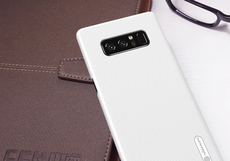 For Samsung Galaxy Note 8 Case NILLKIN Frosted Note8 Hard Plastic Back Cover With Gift Screen Protector |