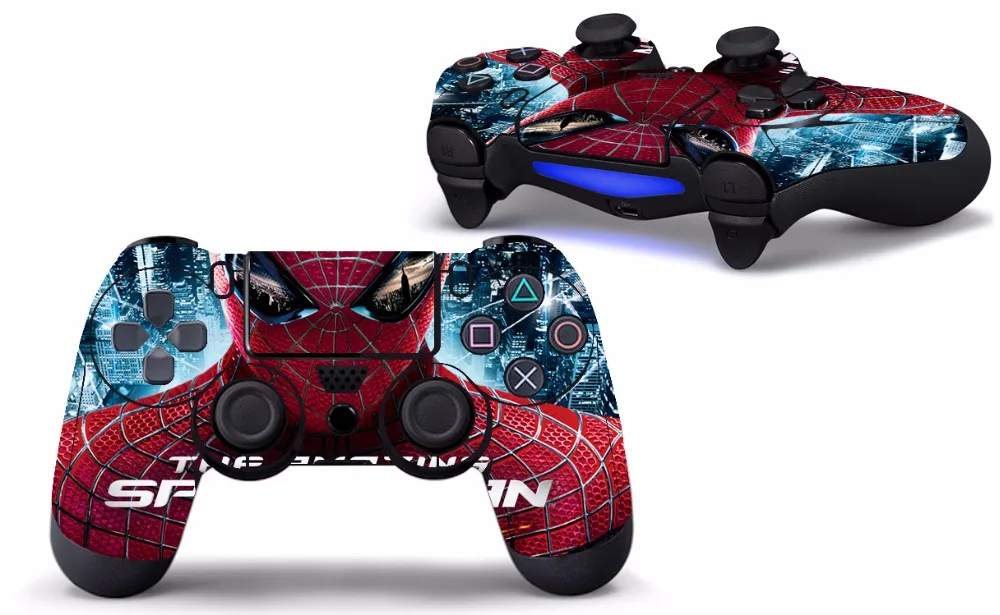 "Человек-паук" дизайнерская наклейка для кожи для PS4 наклейка на контроллер для Playstation4