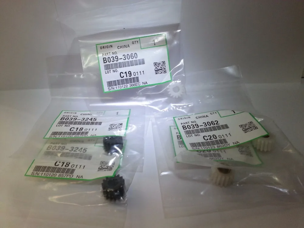 Разработчик Шестерни в сборе B039 3062 3060 3245 для RICOH 1015 1018 2510 2027 3030 2015 2018 MP2000|ricoh gear|developer