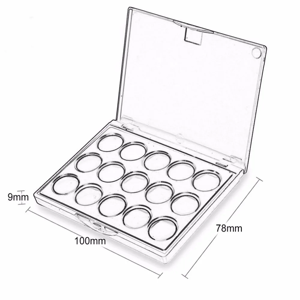 POPFEEL Mini 15 цветов Палитра блеска для губ набор Водонепроницаемая матовая помада