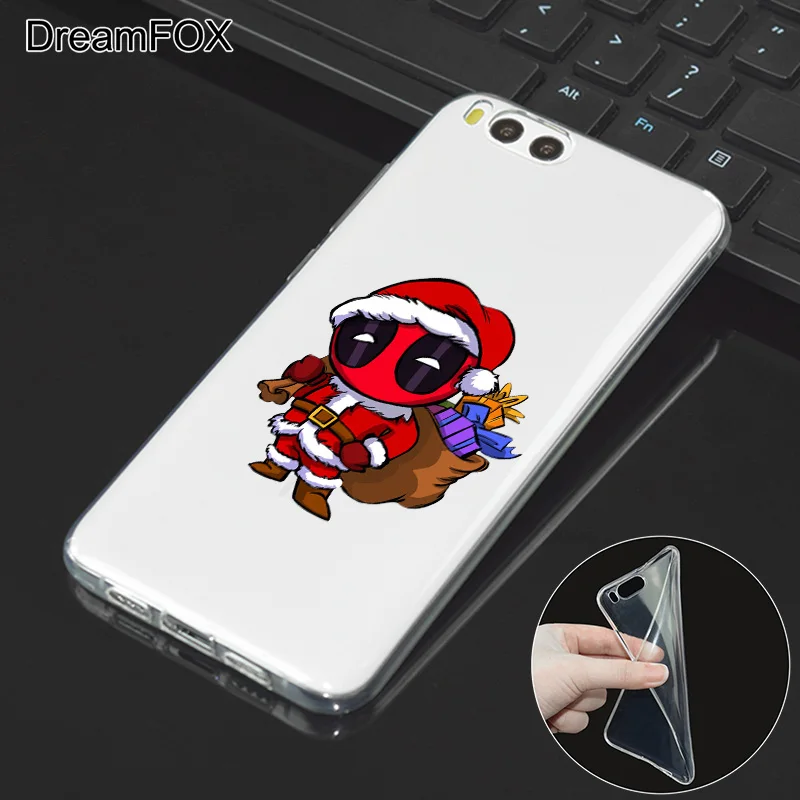 DREAMFOX L520 Дэдпул Мягкий ТПУ силиконовый чехол для Xiaomi Redmi Note 3 4 5 Plus 3S 4A 4X 5A Pro Global |