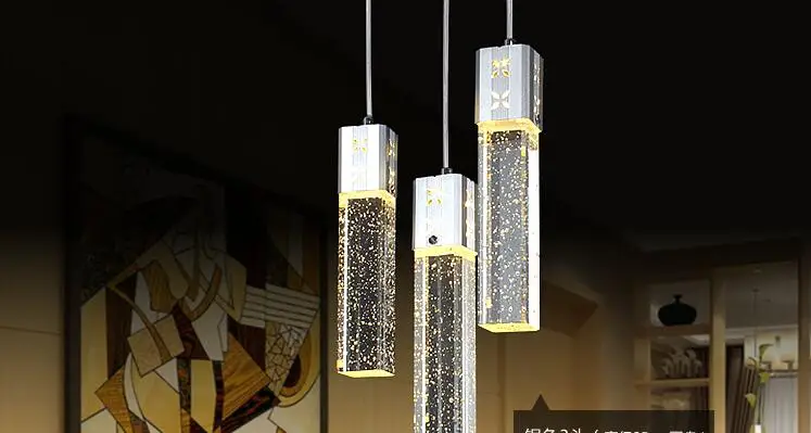 Новый современный светодиодный подвесной светильник с 3 головками s Bubble