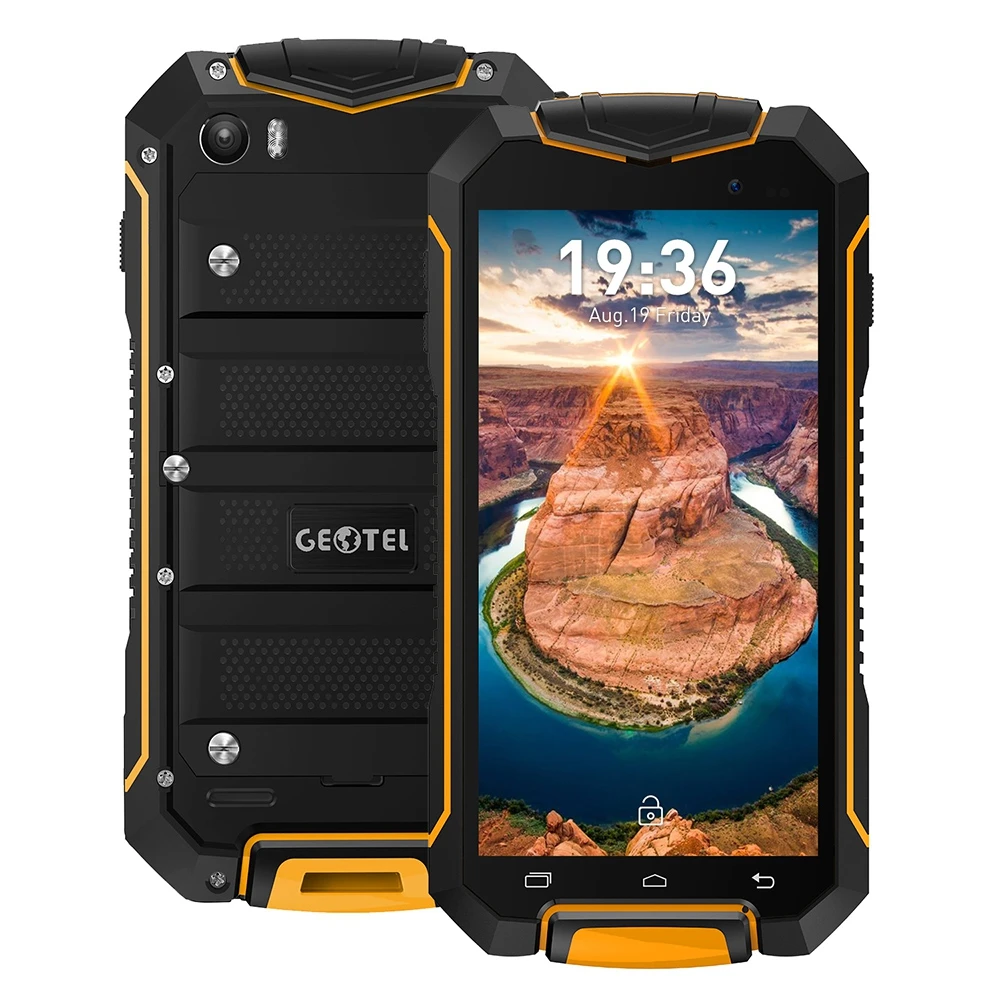 Оригинальный geotel A1 3 г телефона IP67 Водонепроницаемый 4.5 дюймов MTK6580T 4 ядра android 7.0 1