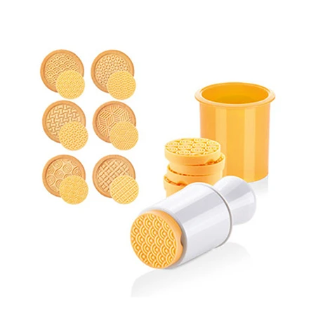 Yellow 6 шт./компл. мультфильм Марки Формы для выпечки Рождество дерево кошка Принадлежности для выпечки торт помады Декор Формы для выпечки Кухня Инструменты гаджеты 4 цвета - Цвет: Yellow