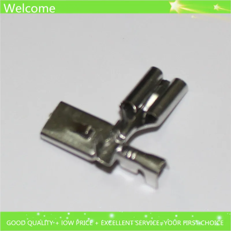50Pcs 7.8mm Female Crimp Spade Terminal Connection 7.8 mm Tinned Copper Terminals Adaptor Connector Car Auto Boat Modified parts |